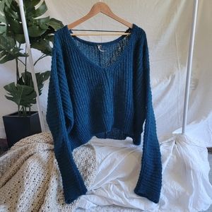 Free People Alpaca Blend Sweater- Size Small